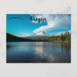 Cartão Postal Trillium Lake Oregon
