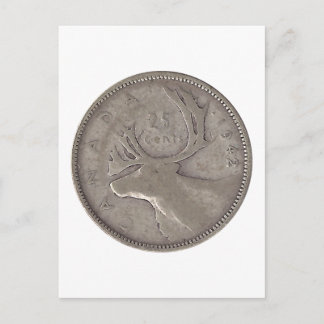 Cartão Postal Trimestre Canadense 1942