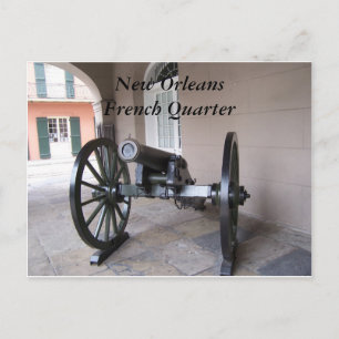 Cartão Postal Trimestre Francês de Nova Orleans