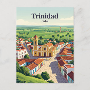 Cartão Postal Trinidad e o Vale de los Ingenios Cuba