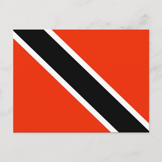 Cartão Postal Trinidad e Tobago (Frente)