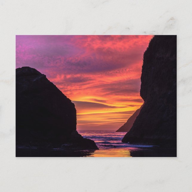 Cartão Postal Trinidad Sunset (Frente)