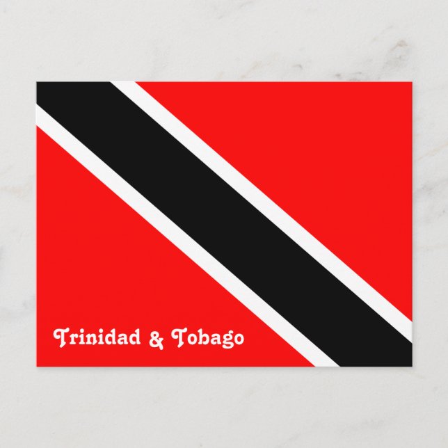 Cartão Postal Trinidade e Tobago (Frente)