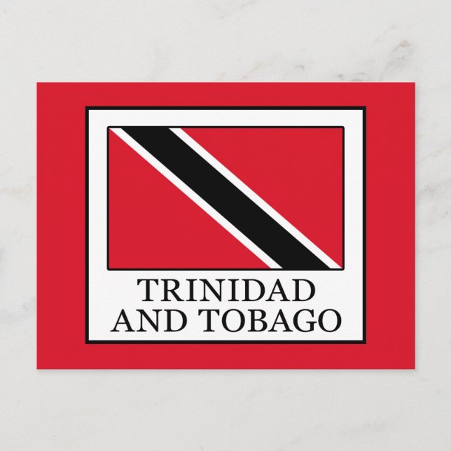 Cartão Postal Trinidade e Tobago (Frente)