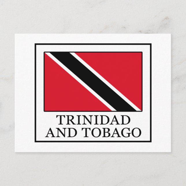 Cartão Postal Trinidade e Tobago (Frente)