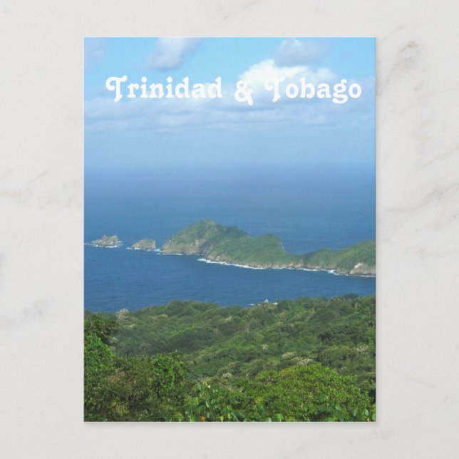 Cartão Postal Trinidade e Tobago (Frente)
