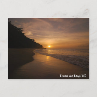 Cartão Postal Trinidade e Tobago W.I.