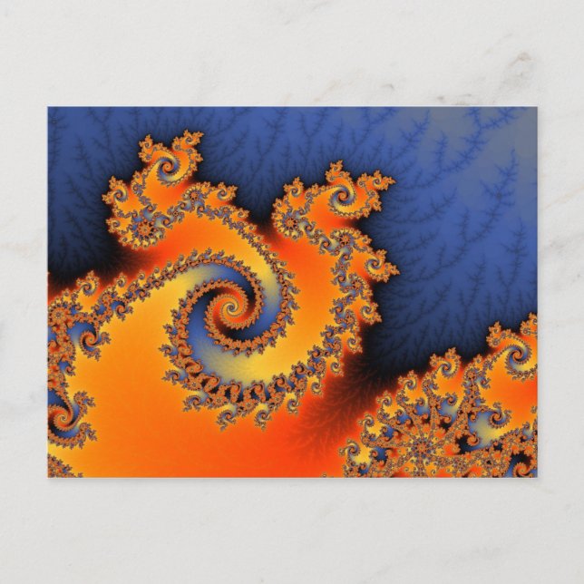 Cartão postal Triplo a Frio Quente (Frente)