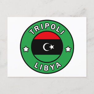 Cartão Postal Trípoli Líbia