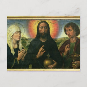 Cartão Postal Triptych da família Braque: (LtoR) Ruas John the