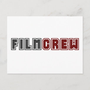 Cartão Postal Tripulação de Filmes