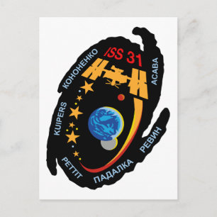 Cartão Postal Tripulações da Expedição para a ISS: Expedição 31