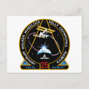 Cartão Postal Tripulações do ISS: Expedição 25