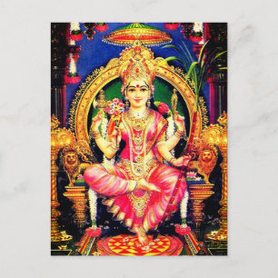 Cartão Postal Tripura Sundari (Lalita)