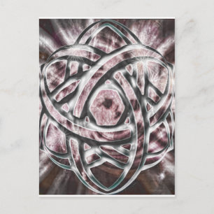 Cartão Postal Triquetra clara