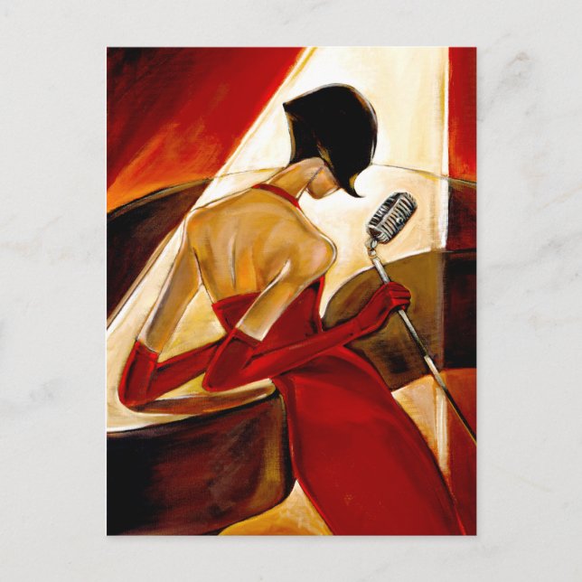 Cartão Postal Trish Biddle Fever (Frente)