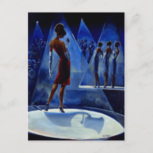 Cartão Postal Trish Biddle Glammys
