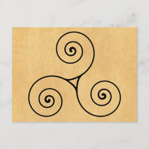 Cartão Postal Triskele