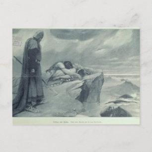 Cartão Postal Tristan e Isolda"