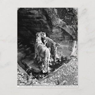 Cartão Postal Tritons regando os cavalos do sol