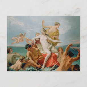 Cartão Postal Triunfo da Vênus Marinha   Sebastiano Ricci