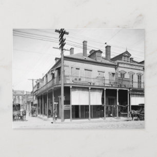 Cartão Postal Troca de Beg, Nova Orleans: 1900