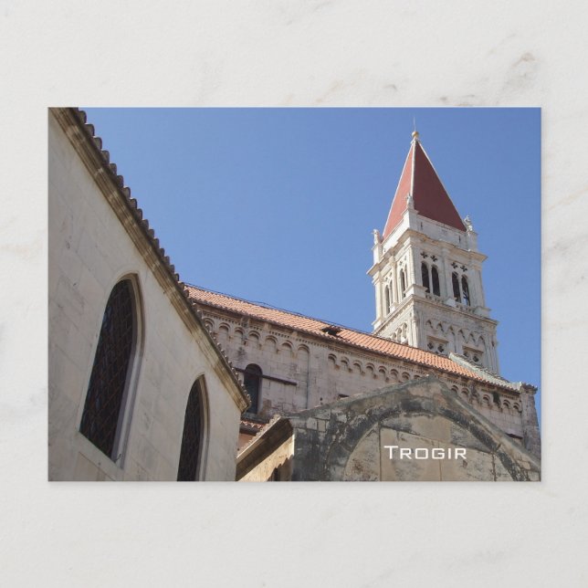 Cartão Postal Trogir - Croácia (Frente)