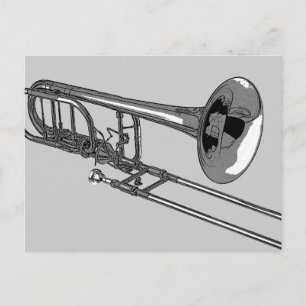 Cartão Postal Trombone