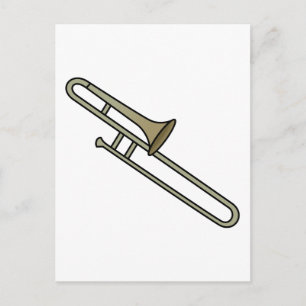 Cartão Postal Trombone