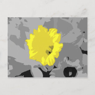 Cartão Postal Trompetista de Primavera