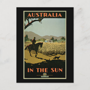 Cartão Postal Trompf Austrália No Sol