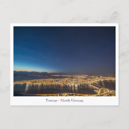 Cartão Postal Tromso Norte da Noruega