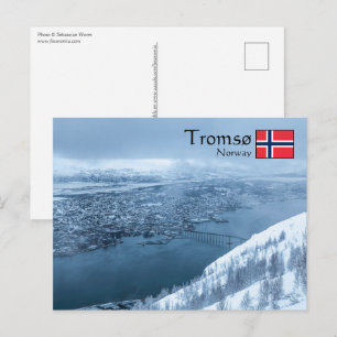 Cartão Postal Tromso Noruega