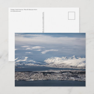Cartão postal Tromso Norway
