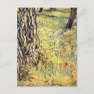Cartão Postal Troncos de árvores por Vincent van Gogh
