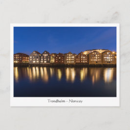 Cartão Postal Trondheim Noruega
