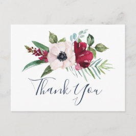 Cartão Postal Tropical Breze Obrigado Postcard