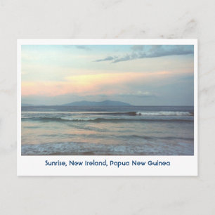 Cartão Postal Tropics, Sunrise, Papua Nova Guiné Cartão-Postal