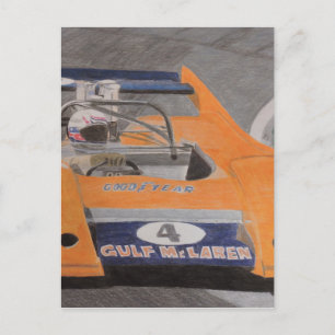 Cartão Postal Trovão Laranja