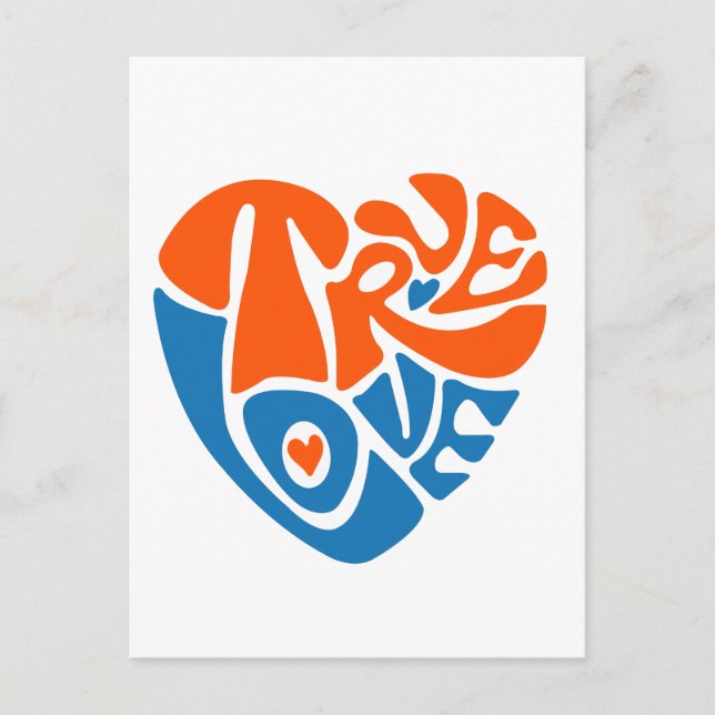 Cartão Postal truelove (Frente)