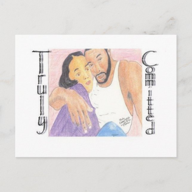 Cartão Postal Truly Committed (Frente)