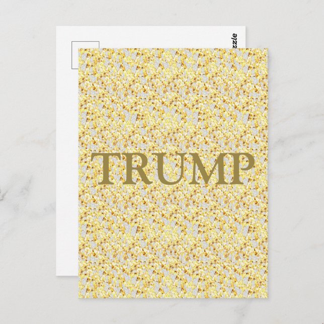 CARTÃO POSTAL TRUMP (Frente/Verso)