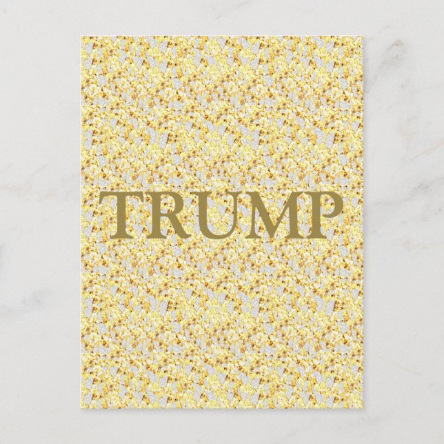 CARTÃO POSTAL TRUMP  (Frente)