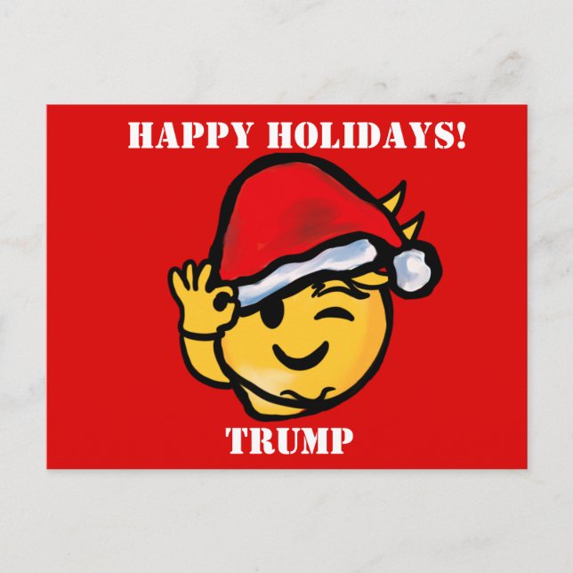 CARTÃO POSTAL TRUMP 2020 (Frente)