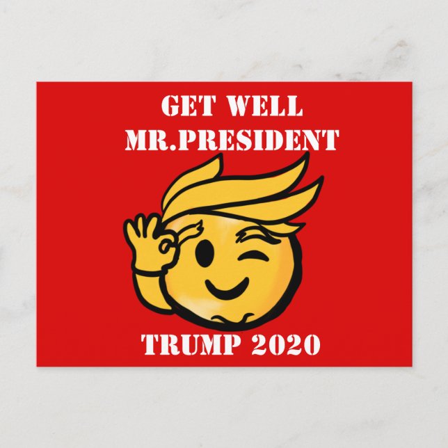 CARTÃO POSTAL TRUMP 2020 (Frente)