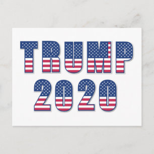 Cartão Postal Trump 2020