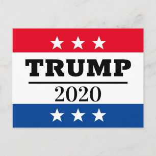 CARTÃO POSTAL TRUMP 2020
