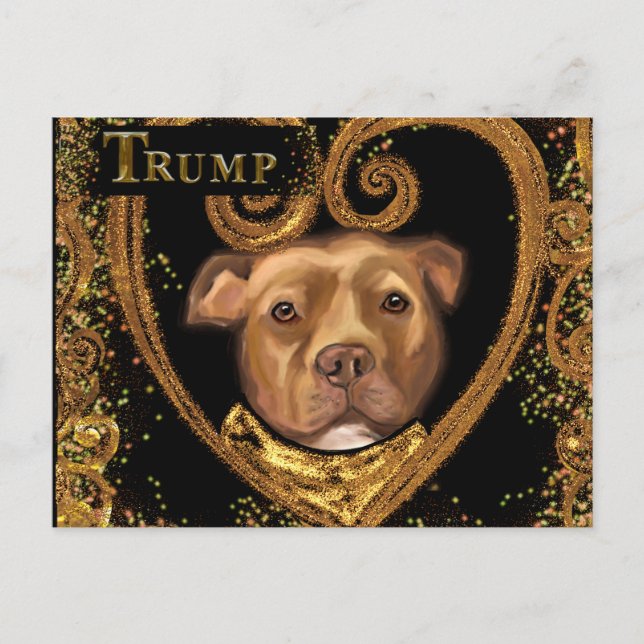 CARTÃO POSTAL TRUMP 2024 (Frente)