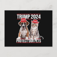 Trump 2024 Proteja Nossos Animais de Estimação Gat