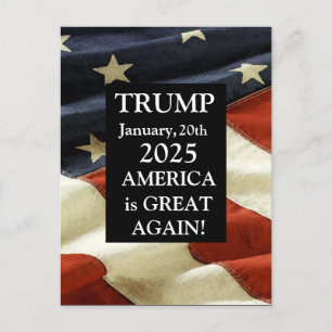 CARTÃO POSTAL TRUMP 2025